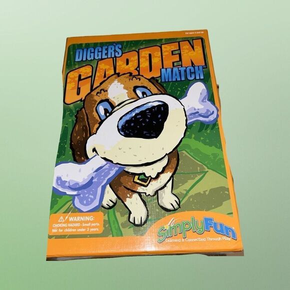 Simplyfun Diggers Garden Match Game Ages 4+ COMPLETE - Picture 1 of 4